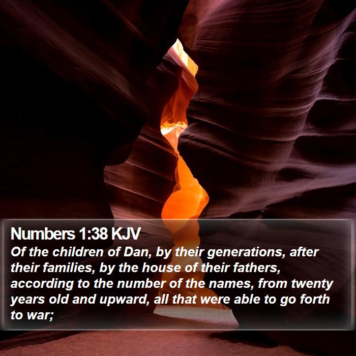 Numbers 1:38 KJV Bible Study