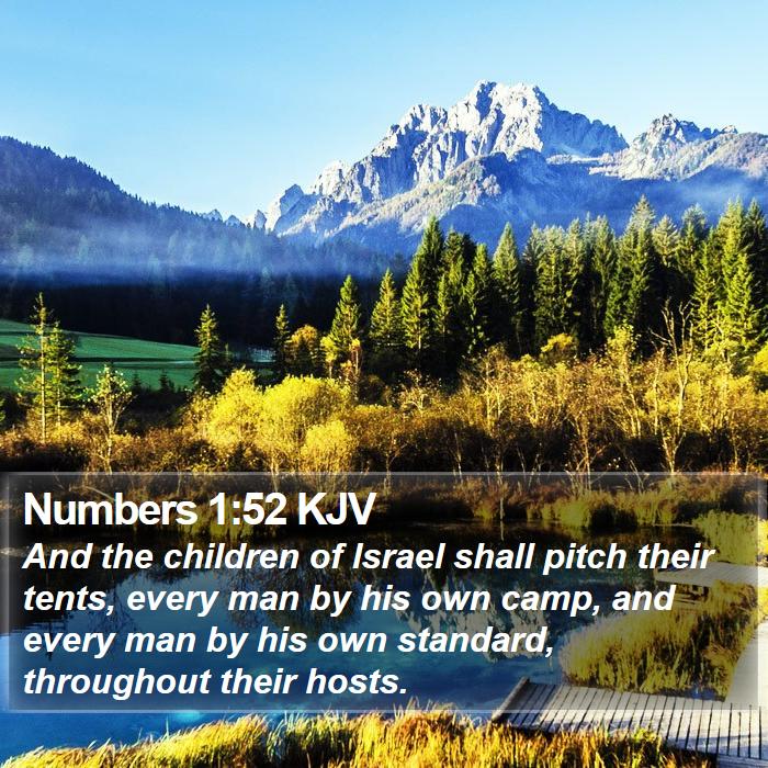 Numbers 1:52 KJV Bible Study