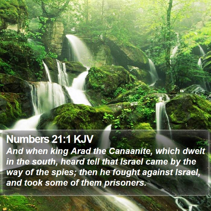 Numbers 21:1 KJV Bible Study