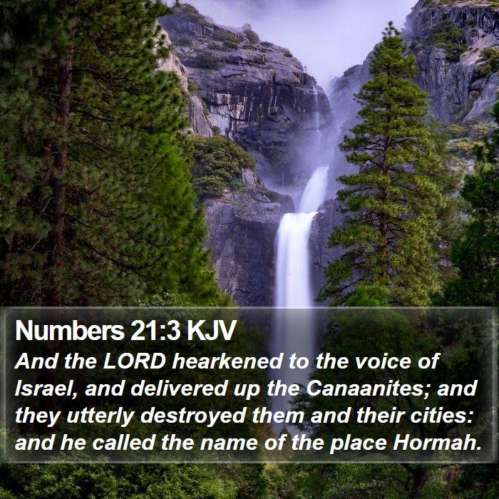 Numbers 21:3 KJV Bible Study