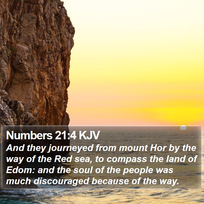 Numbers 21:4 KJV Bible Study