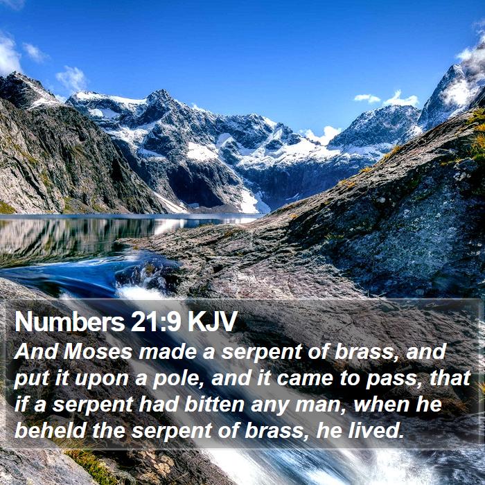 Numbers 21:9 KJV Bible Study