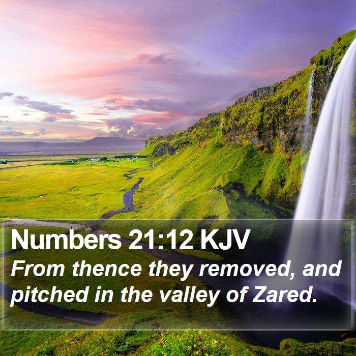 Numbers 21:12 KJV Bible Study