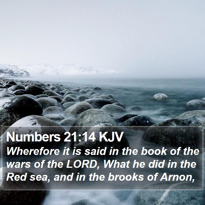 Numbers 21:14 KJV Bible Study