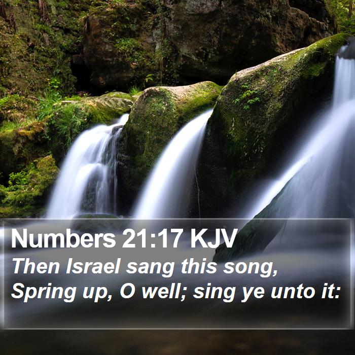 Numbers 21:17 KJV Bible Study