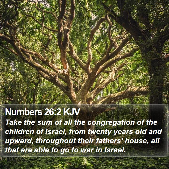 Numbers 26:2 KJV Bible Study