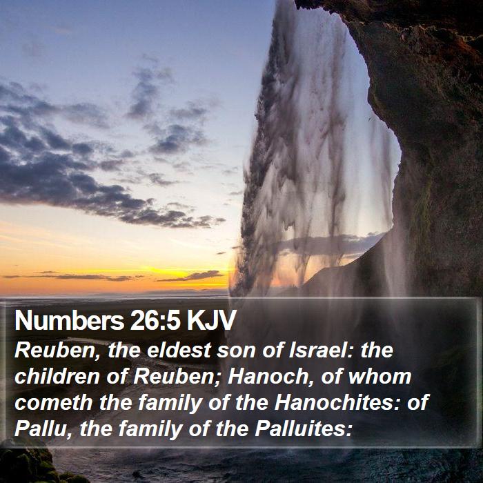 Numbers 26:5 KJV Bible Study