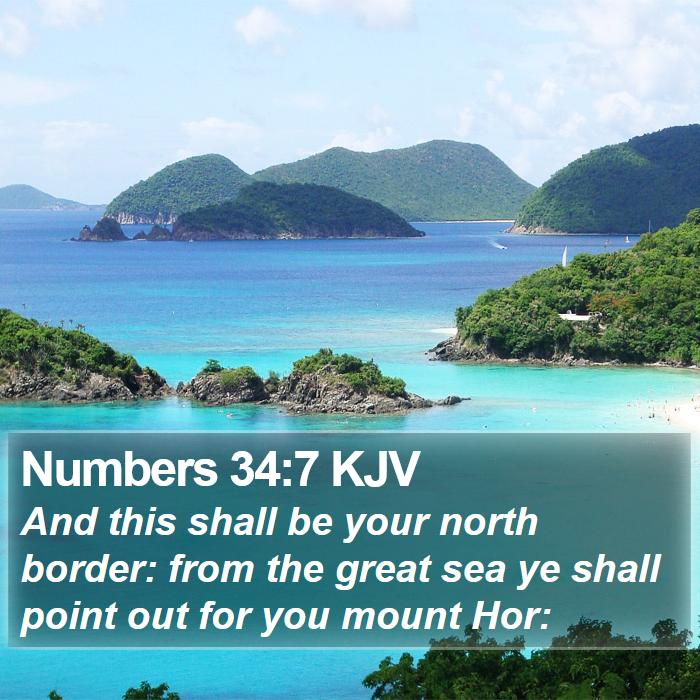 Numbers 34:7 KJV Bible Study