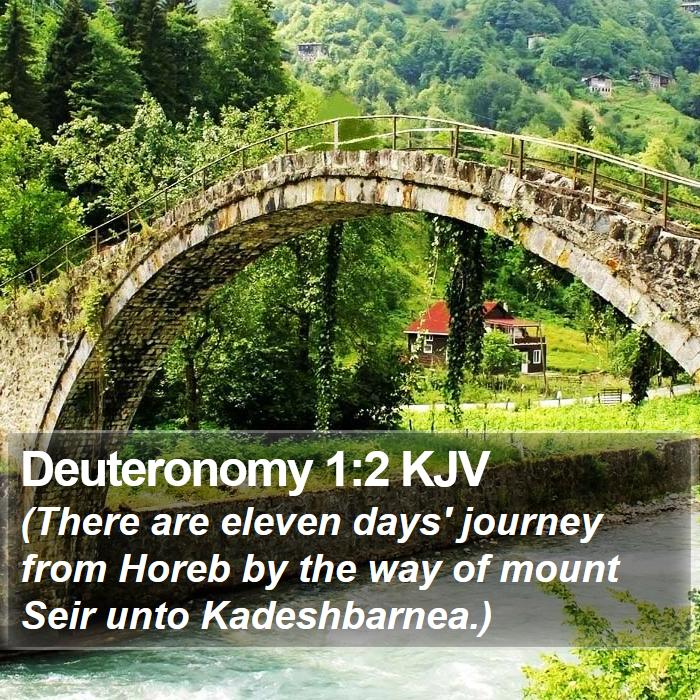 Deuteronomy 1:2 KJV Bible Study