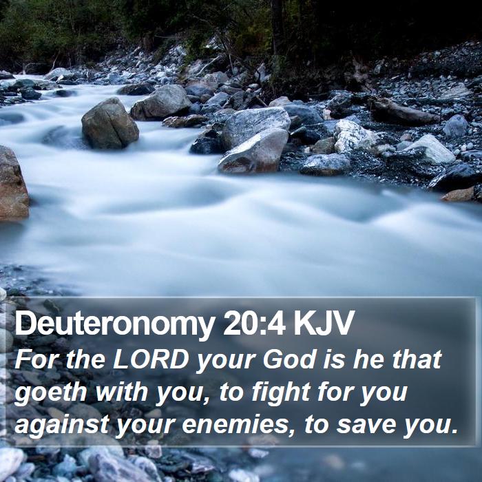 Deuteronomy 20:4 KJV Bible Study