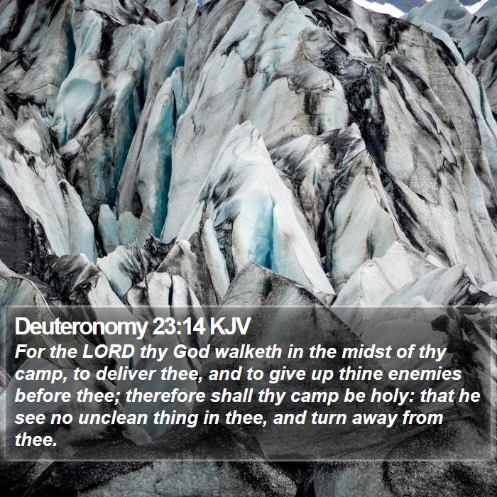 Deuteronomy 23:14 KJV Bible Study