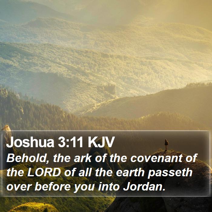 Joshua 3:11 KJV Bible Study