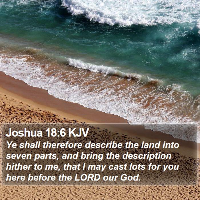 Joshua 18:6 KJV Bible Study