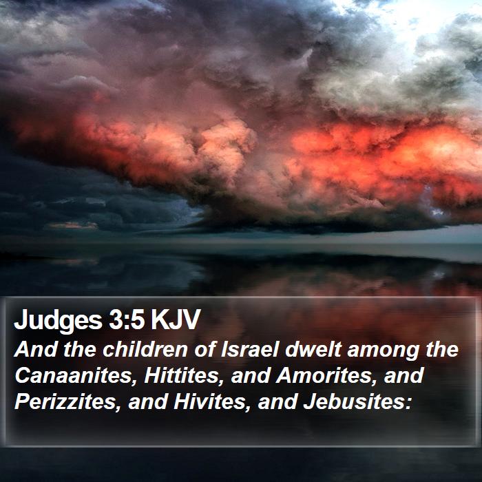 Judges 3:5 KJV Bible Study