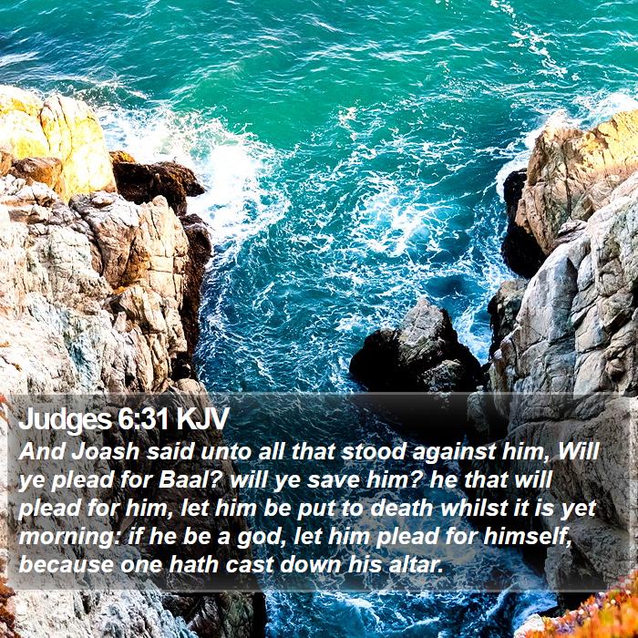 Judges 6:31 KJV Bible Study