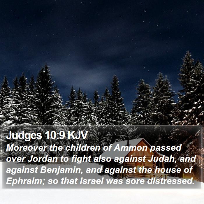 Judges 10:9 KJV Bible Study