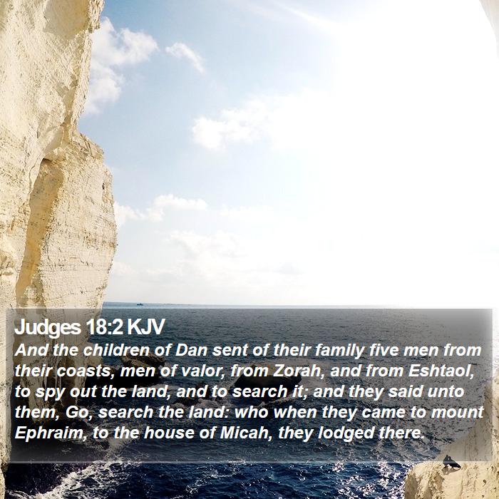 Judges 18:2 KJV Bible Study