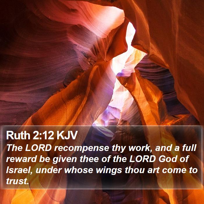 Ruth 2:12 KJV Bible Study