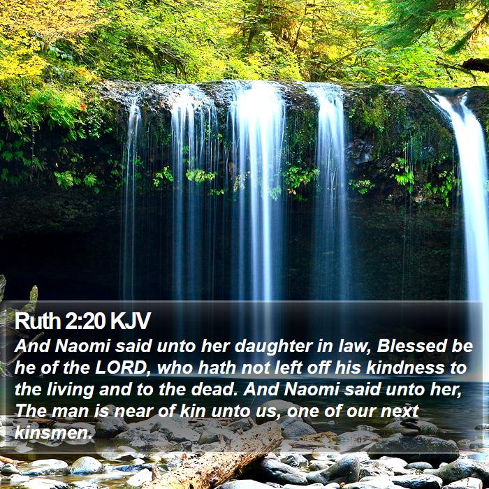 Ruth 2:20 KJV Bible Study