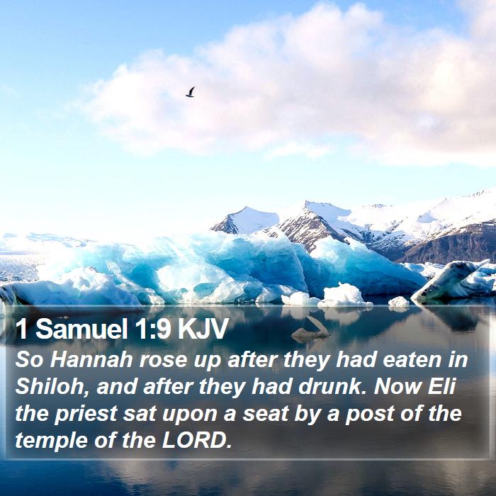 1 Samuel 1:9 KJV Bible Study