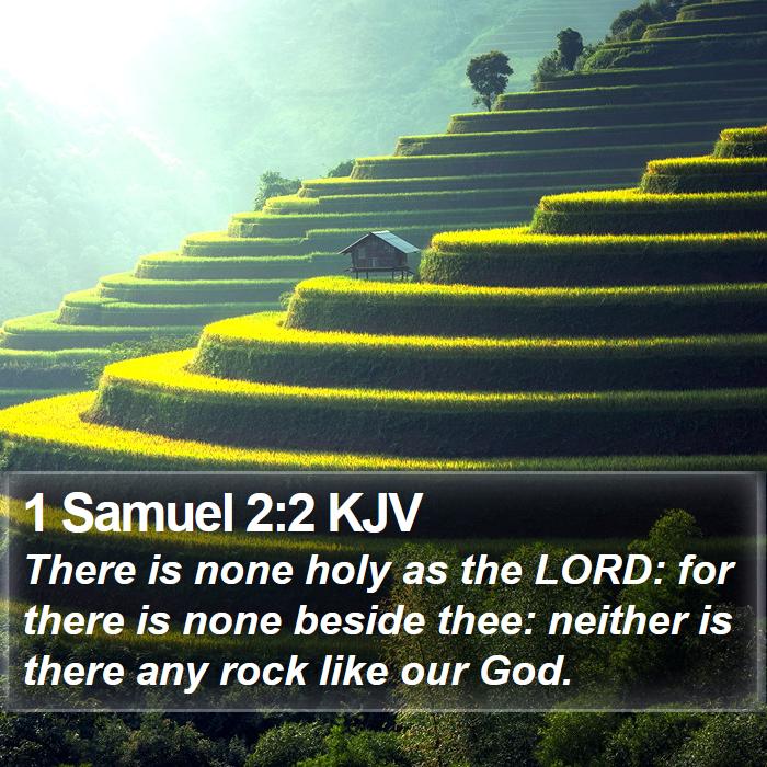 1 Samuel 2:2 KJV Bible Study