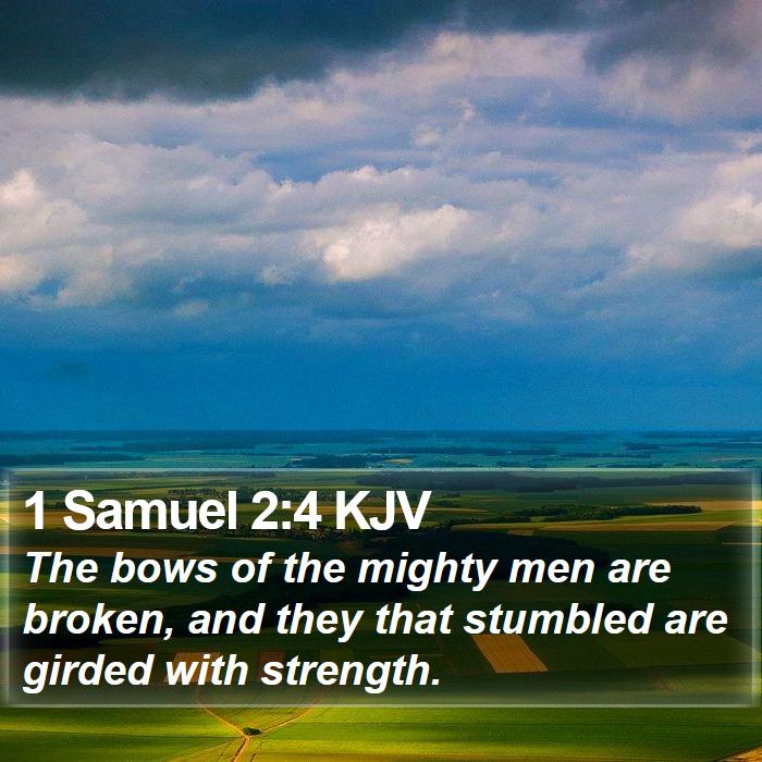 1 Samuel 2:4 KJV Bible Study