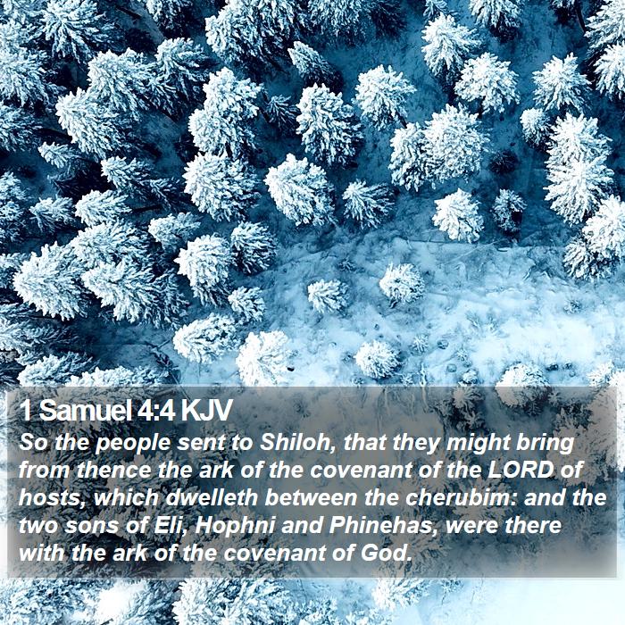 1 Samuel 4:4 KJV Bible Study