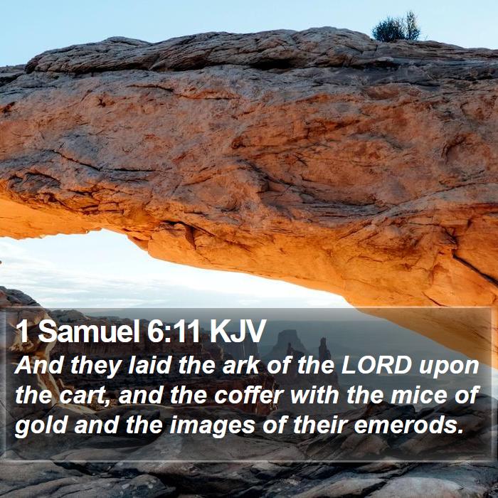 1 Samuel 6:11 KJV Bible Study