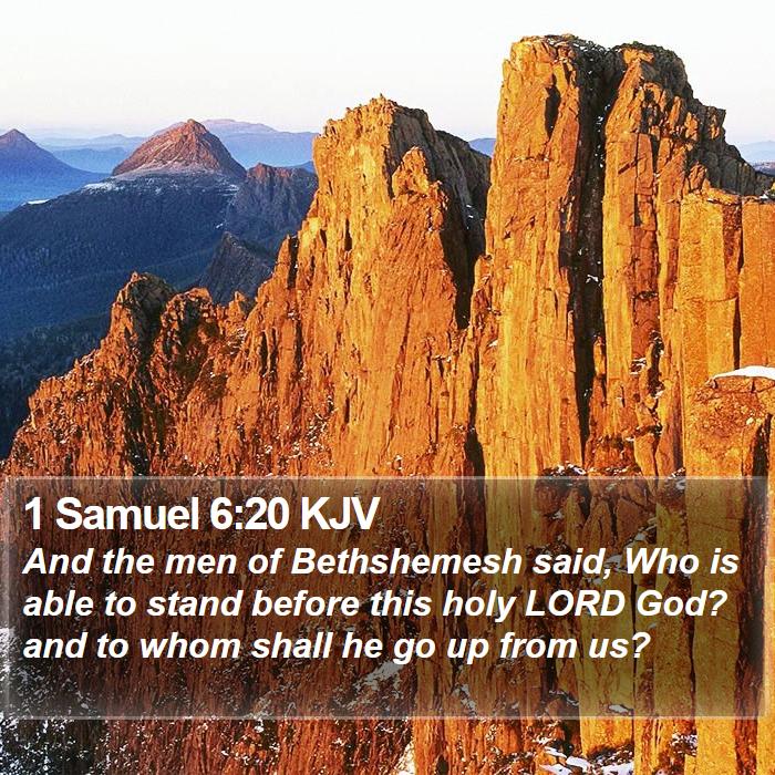 1 Samuel 6:20 KJV Bible Study