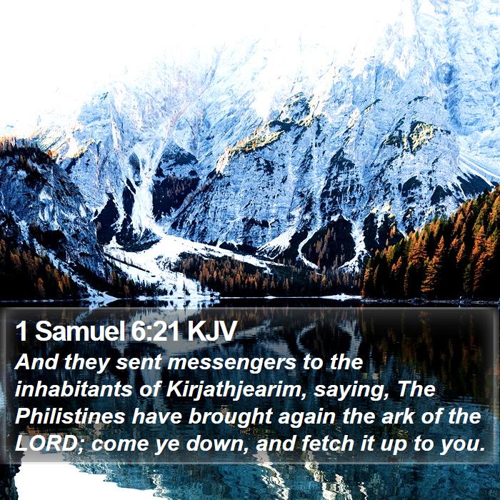 1 Samuel 6:21 KJV Bible Study