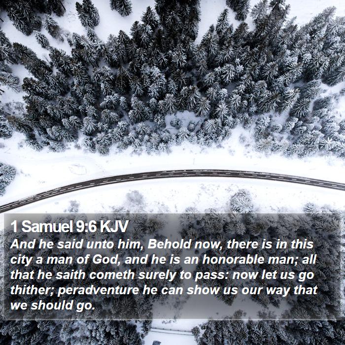 1 Samuel 9:6 KJV Bible Study