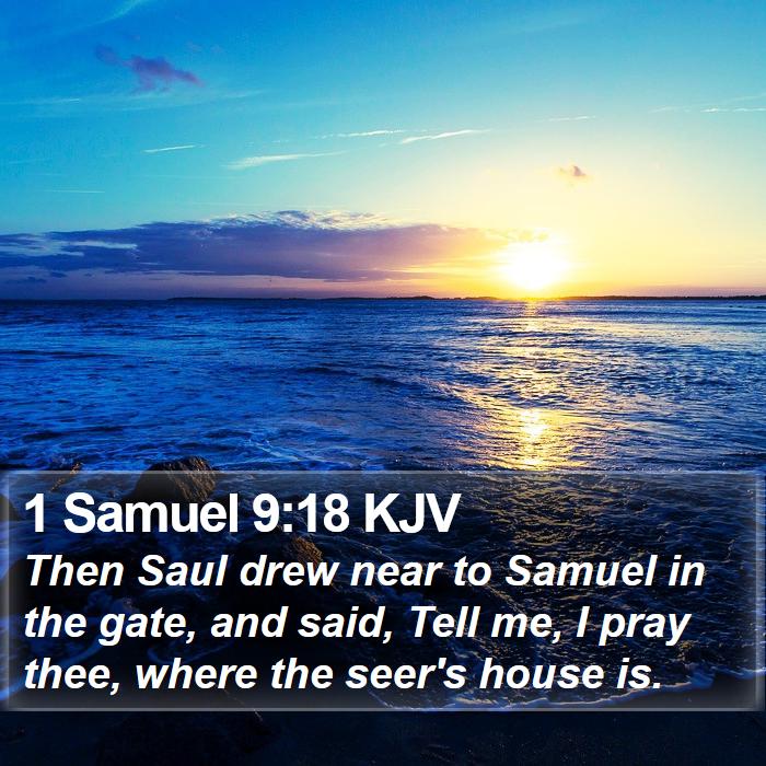 1 Samuel 9:18 KJV Bible Study