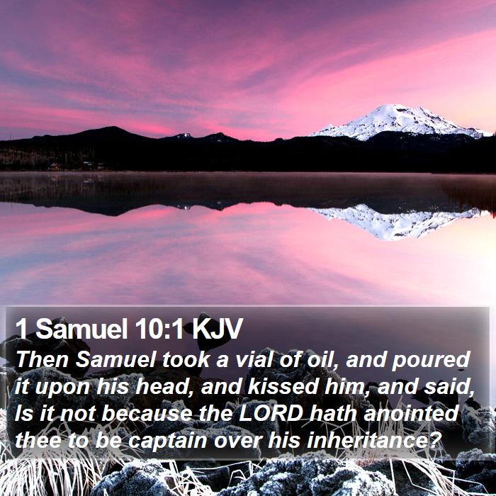 1 Samuel 10:1 KJV Bible Study