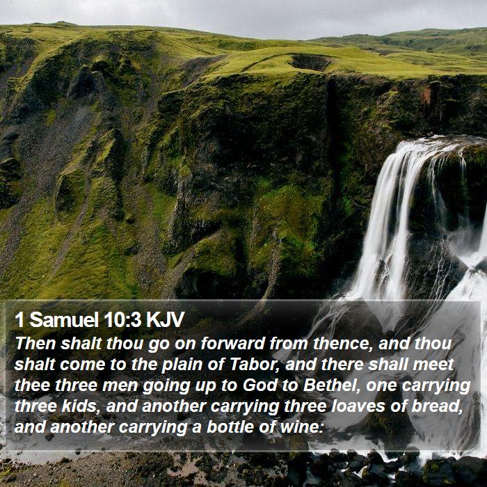 1 Samuel 10:3 KJV Bible Study