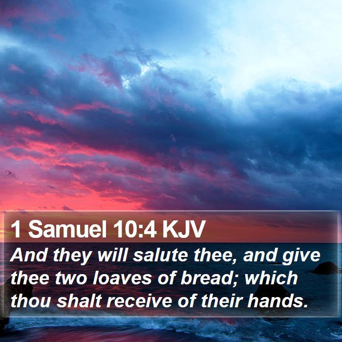 1 Samuel 10:4 KJV Bible Study