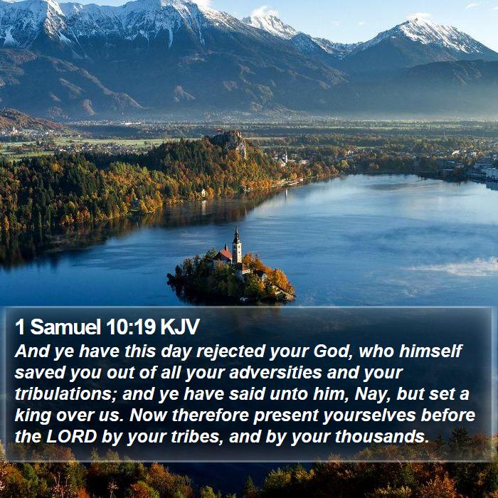 1 Samuel 10:19 KJV Bible Study