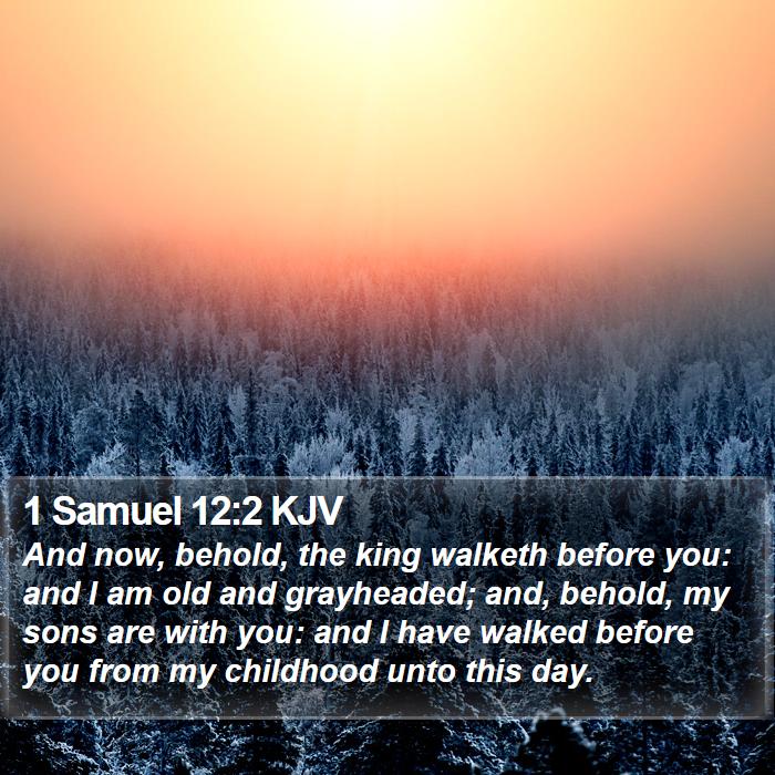 1 Samuel 12:2 KJV Bible Study