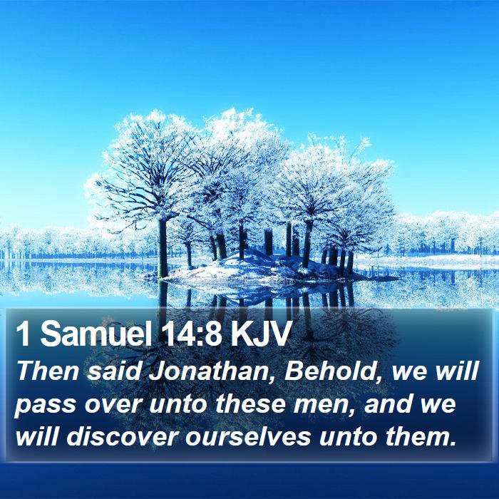 1 Samuel 14:8 KJV Bible Study