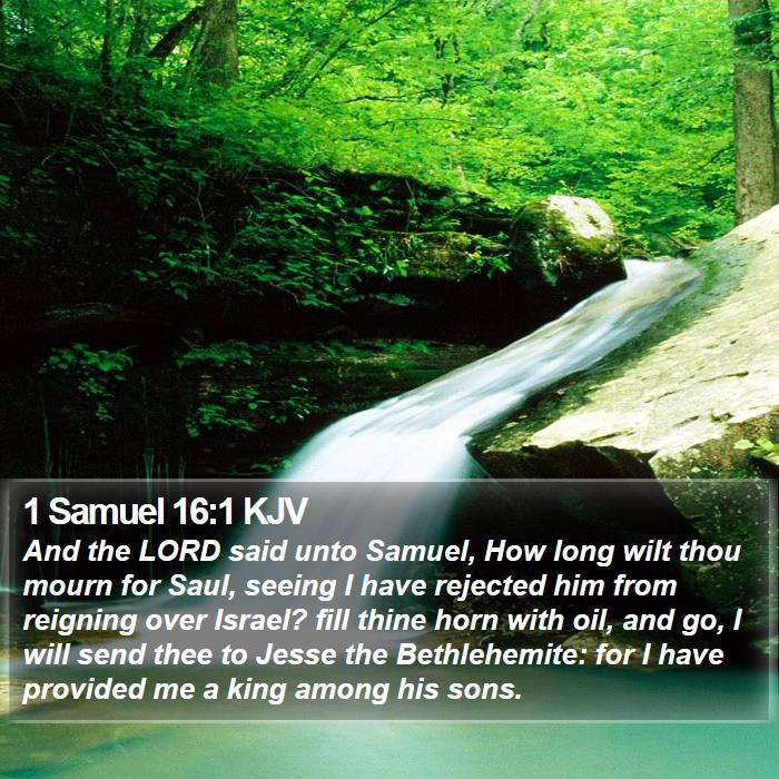 1 Samuel 16:1 KJV Bible Study