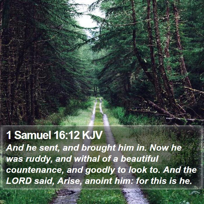 1 Samuel 16:12 KJV Bible Study