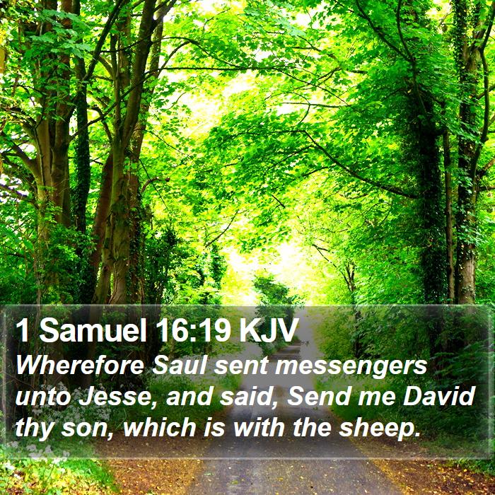 1 Samuel 16:19 KJV Bible Study