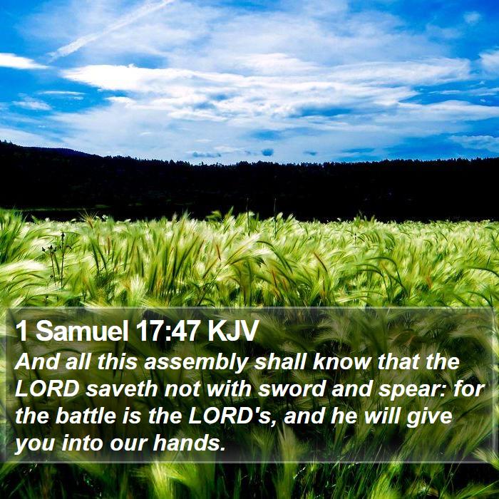 1 Samuel 17:47 KJV Bible Study