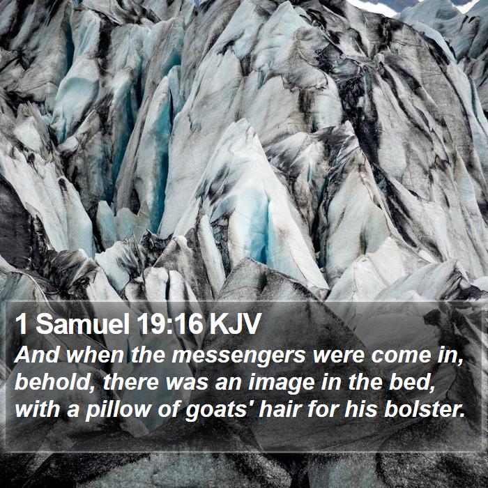 1 Samuel 19:16 KJV Bible Study