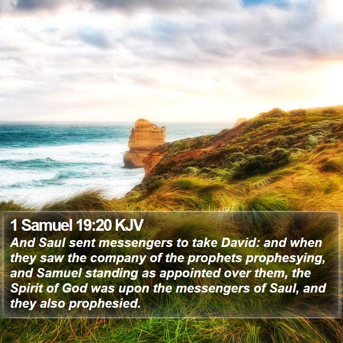 1 Samuel 19:20 KJV Bible Study