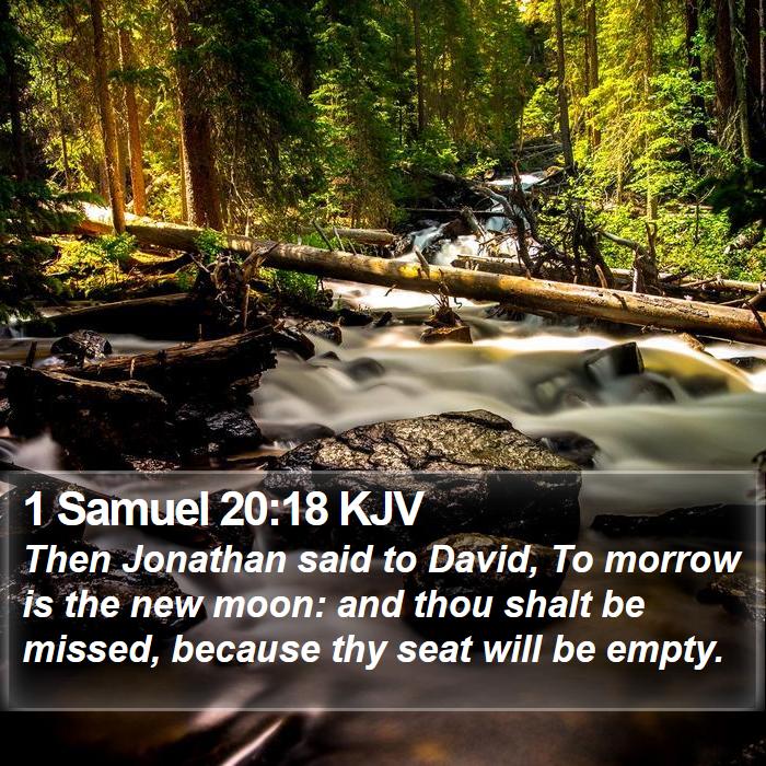 1 Samuel 20:18 KJV Bible Study