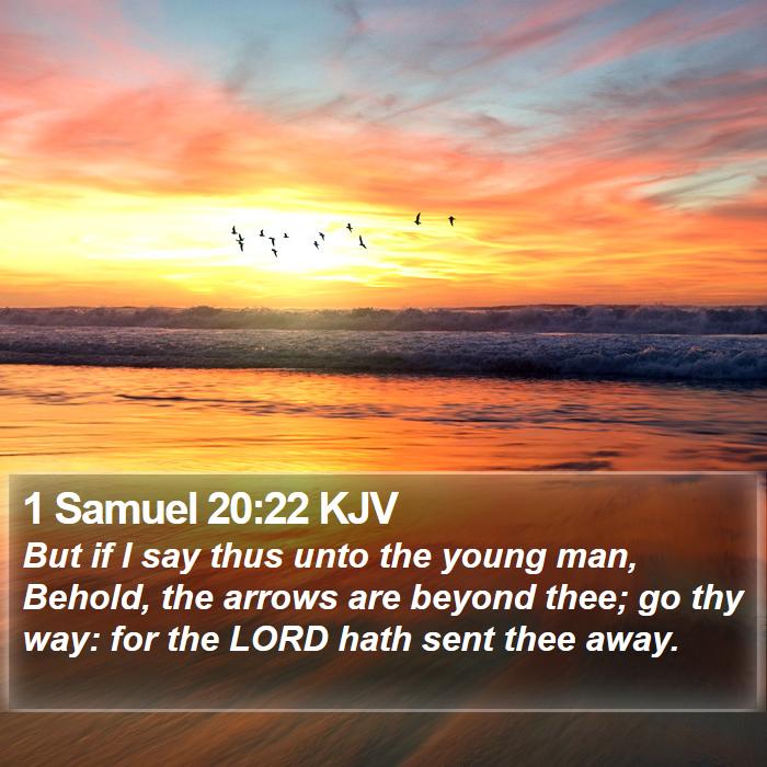 1 Samuel 20:22 KJV Bible Study