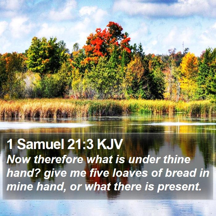 1 Samuel 21:3 KJV Bible Study