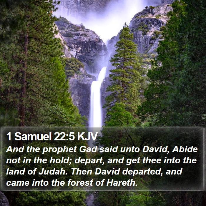 1 Samuel 22:5 KJV Bible Study