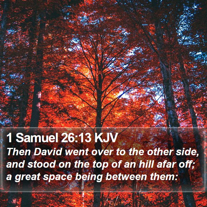 1 Samuel 26:13 KJV Bible Study