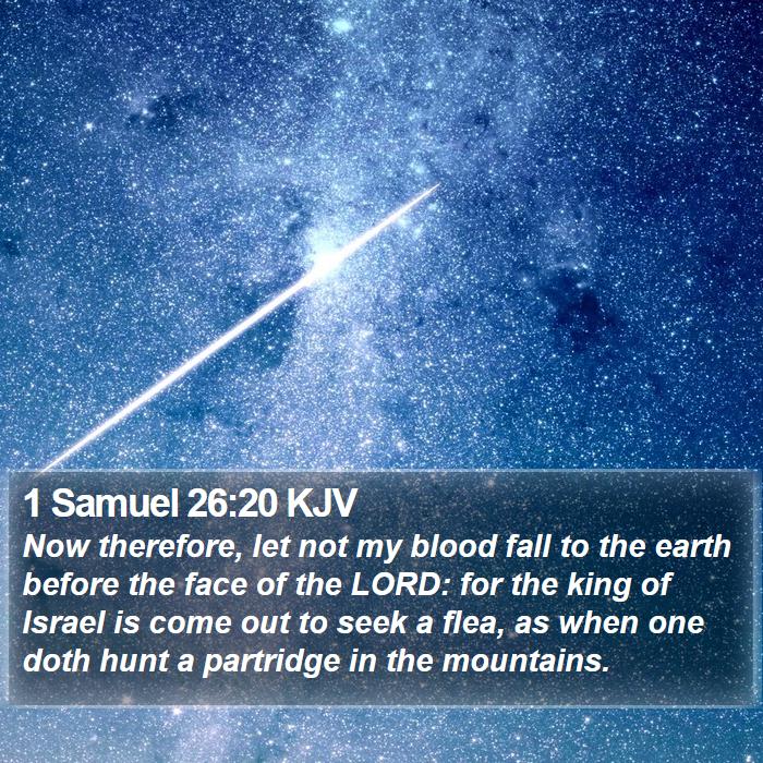 1 Samuel 26:20 KJV Bible Study